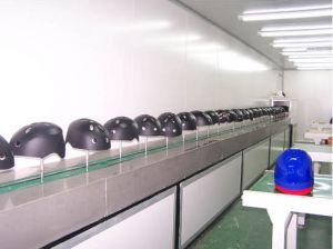 摩托車、電動(dòng)車頭盔噴漆線工藝